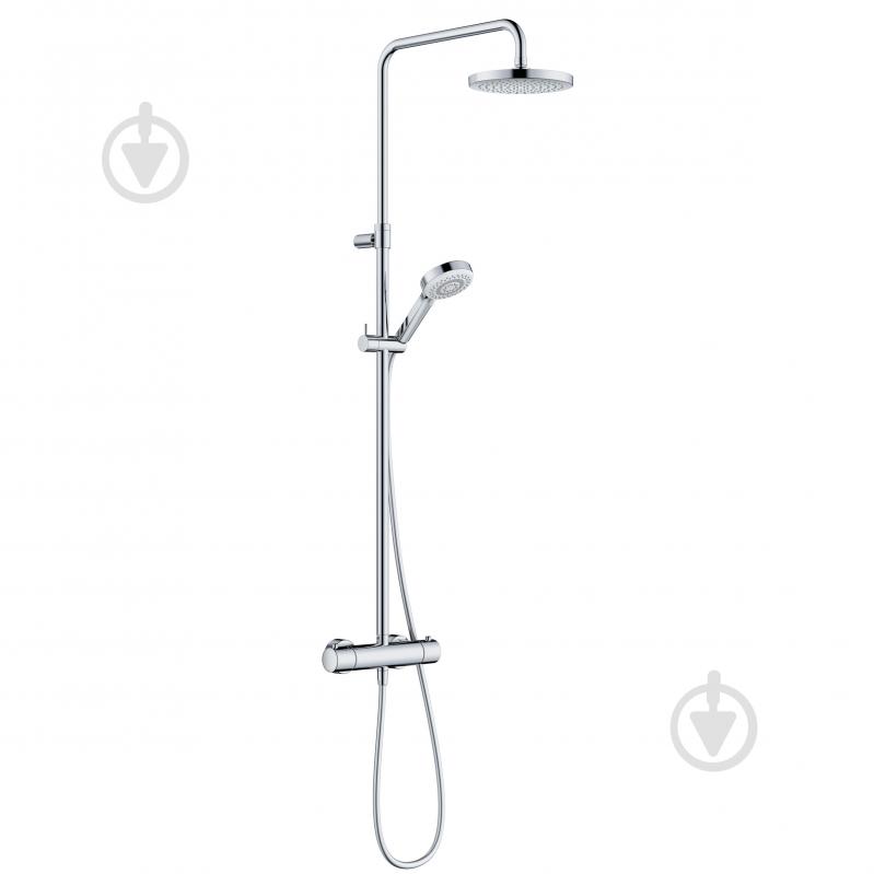 Душевая система Kludi DUAL SHOWER SYSTEM с термостатом DN 15 (680790500) - фото 1