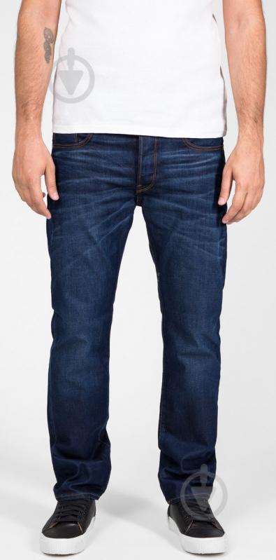 Джинси G-Star RAW 3301 Straight 51002,4639-89 р. 29-32 синій - фото 1