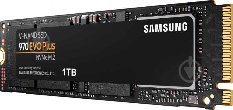 SSD-накопичувач Samsung 970 EVO PLUS NVMe 1000GB M.2 PCI Express 3.0 x4 3D V-NAND (MZ-V7S1T0BW) - фото 2