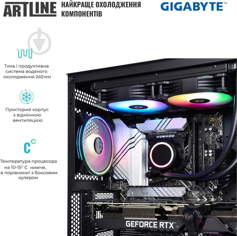 Компьютер Artline Gaming X87 (X87v44) black - фото 4