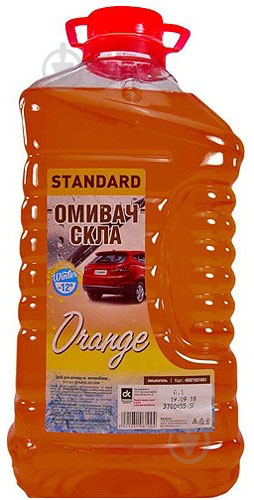 Омивач скла Дорожная карта STANDARD Orange зима -12 °С 4 л - фото 1