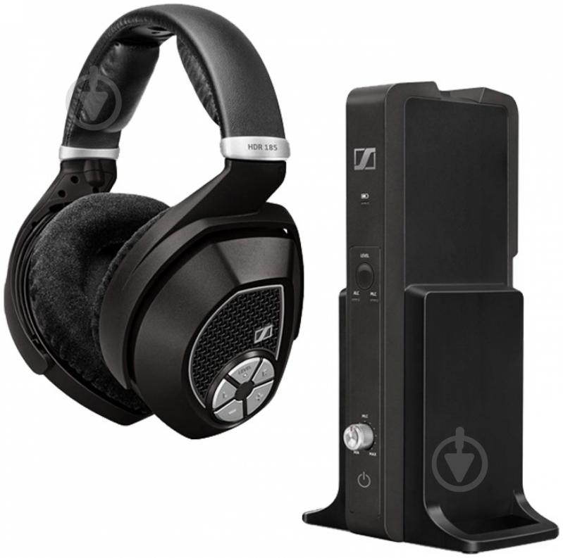 Наушники Sennheiser RS 185 black - фото 1 Наушники Sennheiser RS 185 black - фото 1