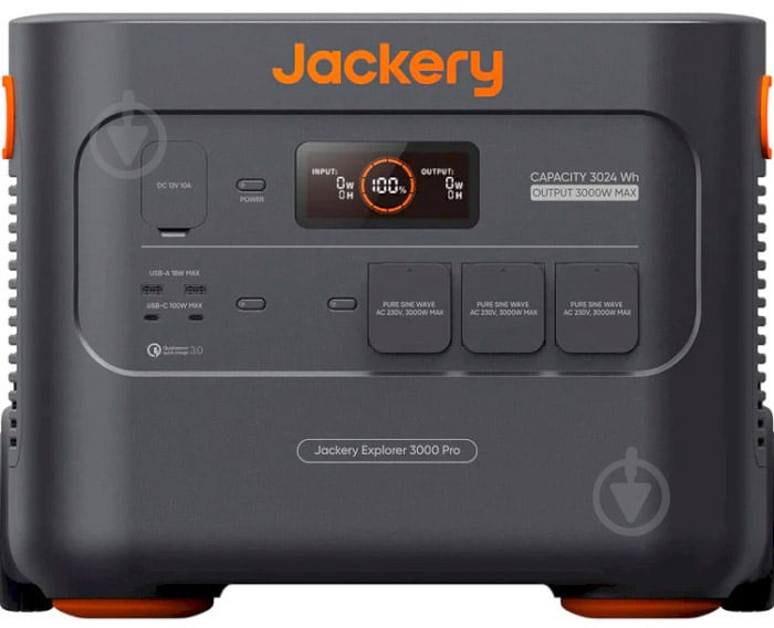 Зарядная станция Jackery Explorer 3000 Pro (70-3000-EUOR01) (3024 Вт·год) - фото 5