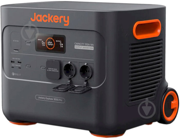 Зарядная станция Jackery Explorer 3000 Pro (70-3000-EUOR01) (3024 Вт·год) - фото 2