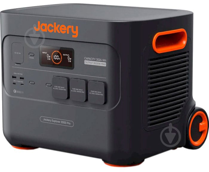 Зарядная станция Jackery Explorer 3000 Pro (70-3000-EUOR01) (3024 Вт·год) - фото 3