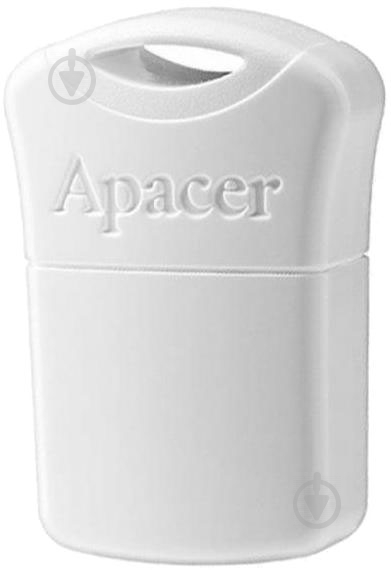 Флеш-память USB Apacer AH116 64 ГБ USB 2.0 white (AP64GAH116W-1) - фото 1