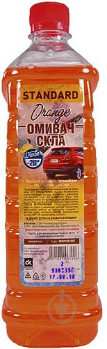 Омивач скла Дорожная карта STANDARD Orange зима -20 °С 1 л - фото 1