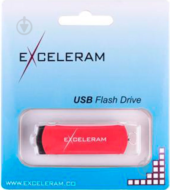 Флеш-пам'ять USB Exceleram P2 Series 32 ГБ USB 2.0 red (EXP2U2REB32) - фото 8