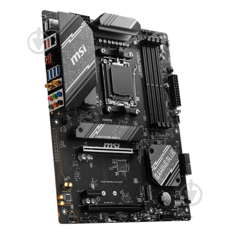 Материнська плата MSI B650 GAMING PLUS WIFI (Socket AM5, AMD B650, ATX) - фото 2