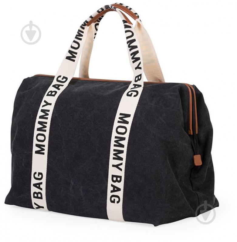 Сумка Childhome Mommy bag Signature canvas black (CWMBBSCBL) - фото 2