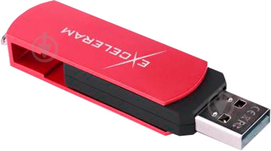 Флеш-пам'ять USB Exceleram P2 Series 64 ГБ USB 2.0 red (EXP2U2REB64) - фото 5