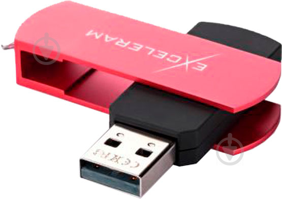 Флеш-пам'ять USB Exceleram P2 Series 16 ГБ USB 3.1 red (EXP2U3REB16) - фото 2