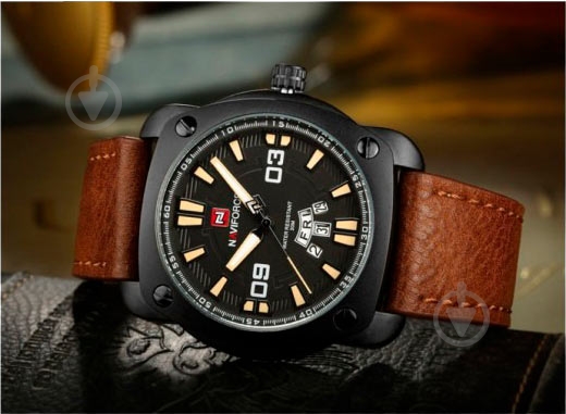 Наручные часы NaviForce BYBDN-NF9096 brown - фото 2
