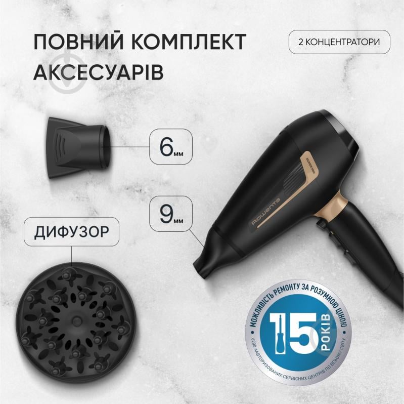ВИТРИНА! Фен Rowenta Pro Expert CV8840F0 - фото 11 ВИТРИНА! Фен Rowenta Pro Expert CV8840F0 - фото 11