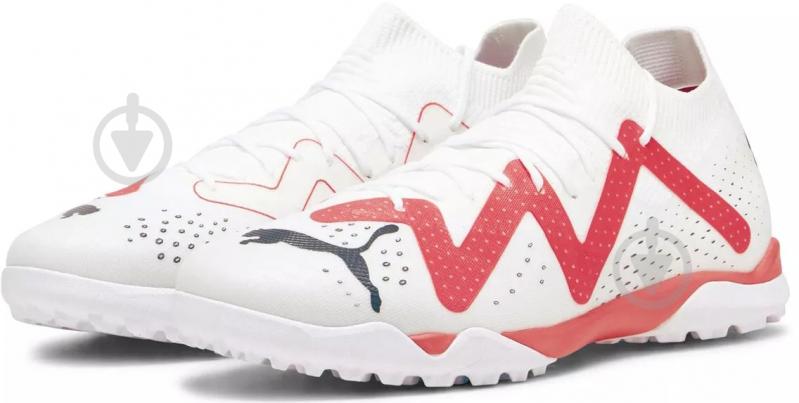 Кросівки чоловічі Puma Future Match Tt 10737401 р.44 біло-червоні - фото 3 Кросівки чоловічі Puma Future Match Tt 10737401 р.44 біло-червоні - фото 3