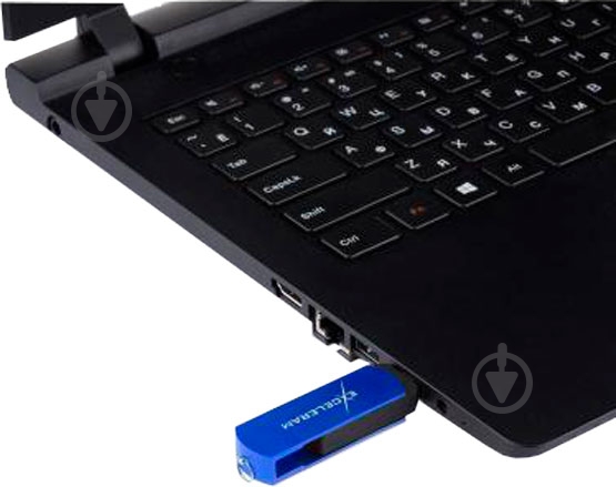 Флеш-память USB Exceleram P2 Series 32 ГБ USB 2.0 blue (EXP2U2BLB32) - фото 7