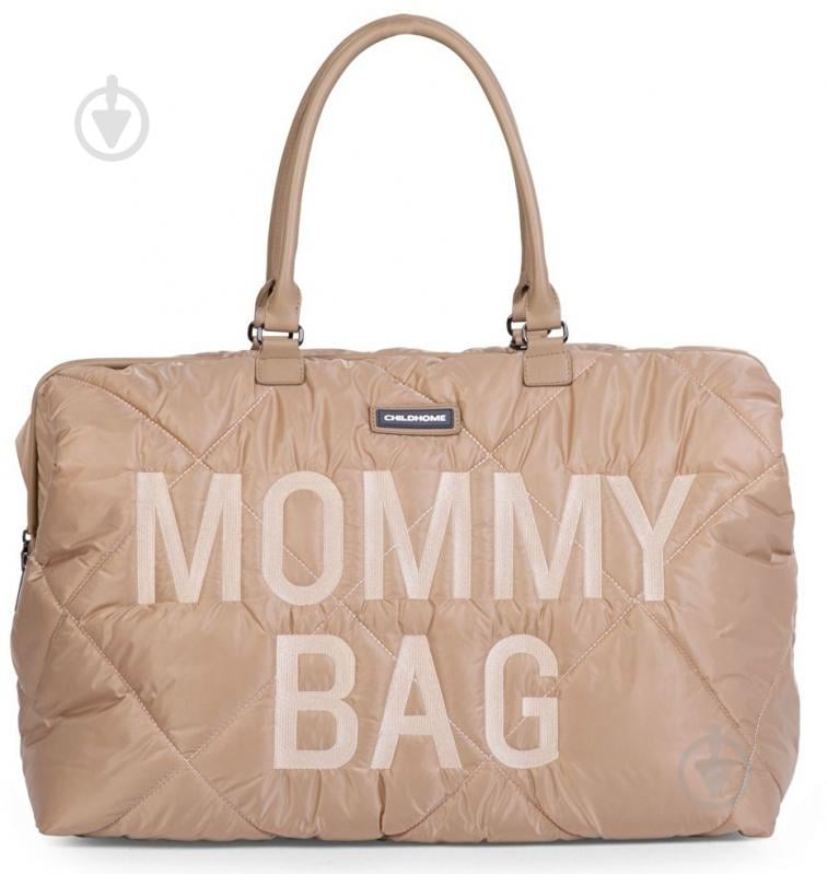 Сумка Childhome Mommy bag puffered beige (CWMBBPBE) - фото 1