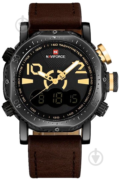Наручний годинник NaviForce BYDBN-NF9094 brown - фото 1
