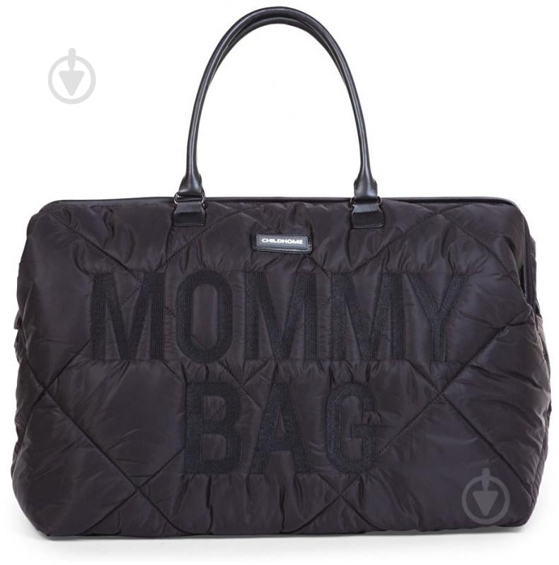 Сумка Childhome Mommy bag puffered black (CWMBBPBL) - фото 1