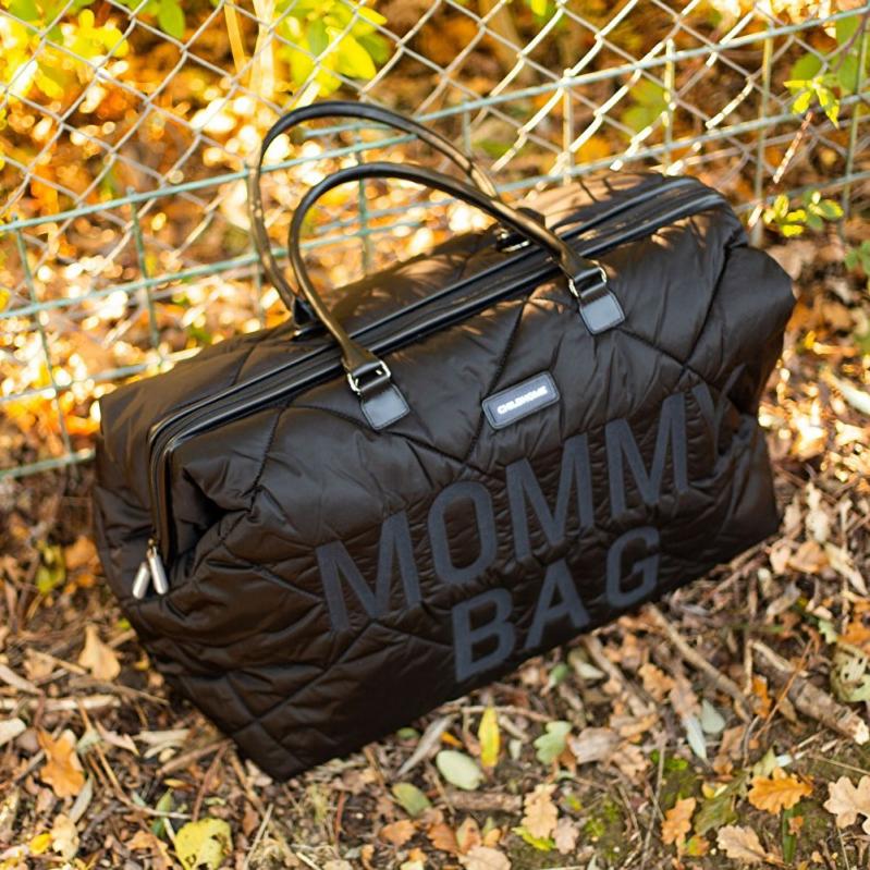 Сумка Childhome Mommy bag puffered black (CWMBBPBL) - фото 12