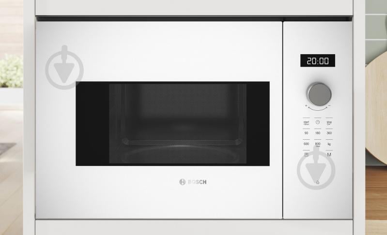 Вбудовувана мікрохвильова піч Bosch BFL524MW2 - фото 2
