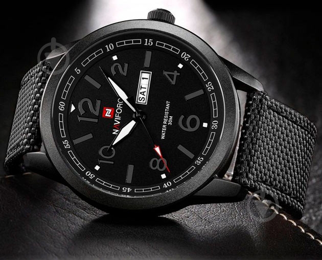 Наручний годинник NaviForce Forest BGYB-NF9101 black - фото 4