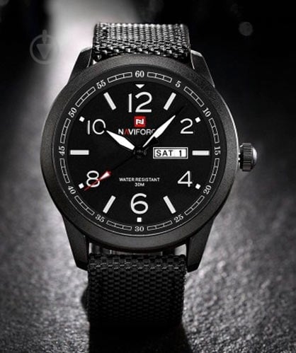 Наручные часы NaviForce Forest BWB-NF9101 black - фото 3 Наручные часы NaviForce Forest BWB-NF9101 black - фото 3
