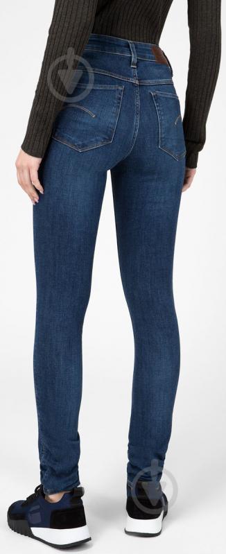 Джинсы G-Star RAW 3301 High Skinny Wmn NEW D05175,8968-9362 р. 25-32 синий - фото 3