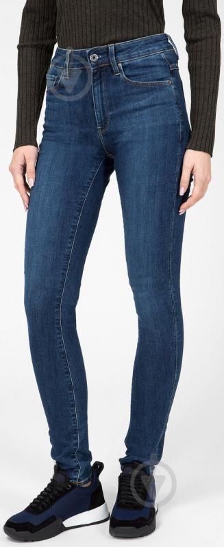 Джинсы G-Star RAW 3301 High Skinny Wmn NEW D05175,8968-9362 р. 25-32 синий - фото 2