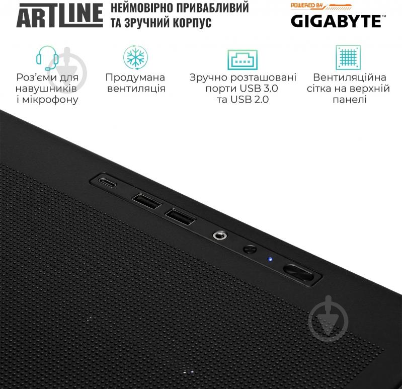 Компьютер Artline Gaming TANK Windows 11 Home (Tankv86Win) black - фото 11 Компьютер Artline Gaming TANK Windows 11 Home (Tankv86Win) black - фото 11