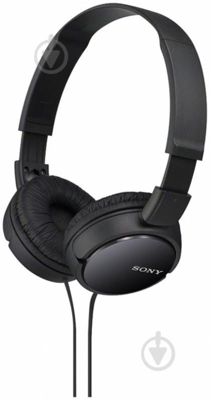 Навушники Sony MDR-ZX110 black (MDRZX110B.AE) - фото 1