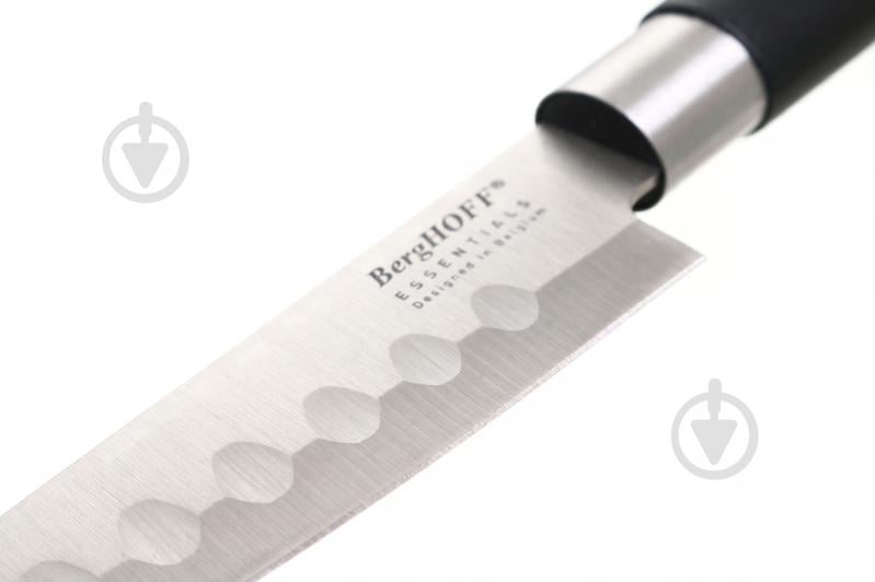 Нож японский Сантоку с выемками 12,5 см 1301083 BergHOFF - фото 3