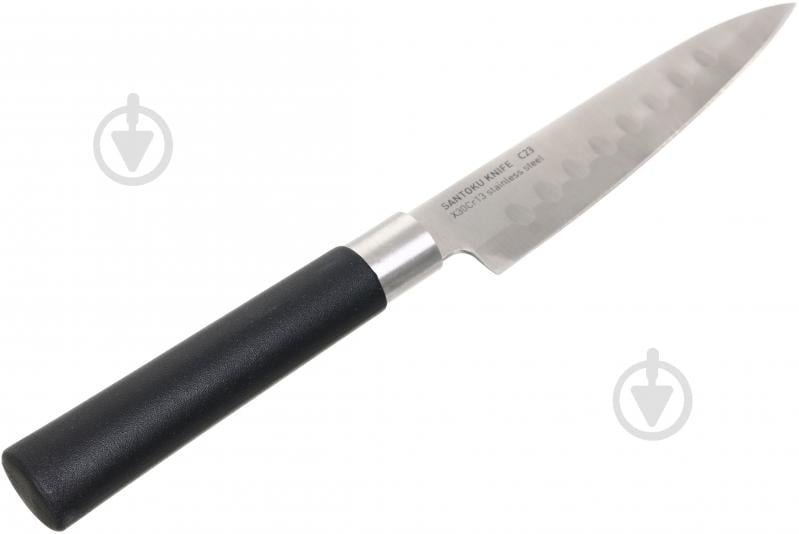 Нож японский Сантоку с выемками 12,5 см 1301083 BergHOFF - фото 2