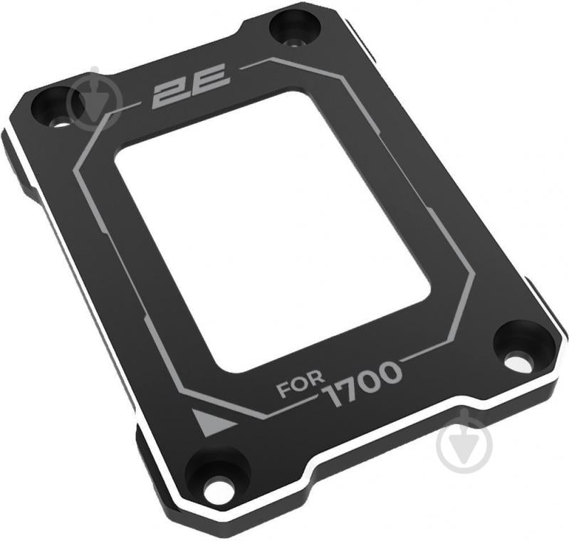 Контактная рамка для процессора 2E Gaming Air Cool SCPB-LGA1700 Aluminum Black - фото 2