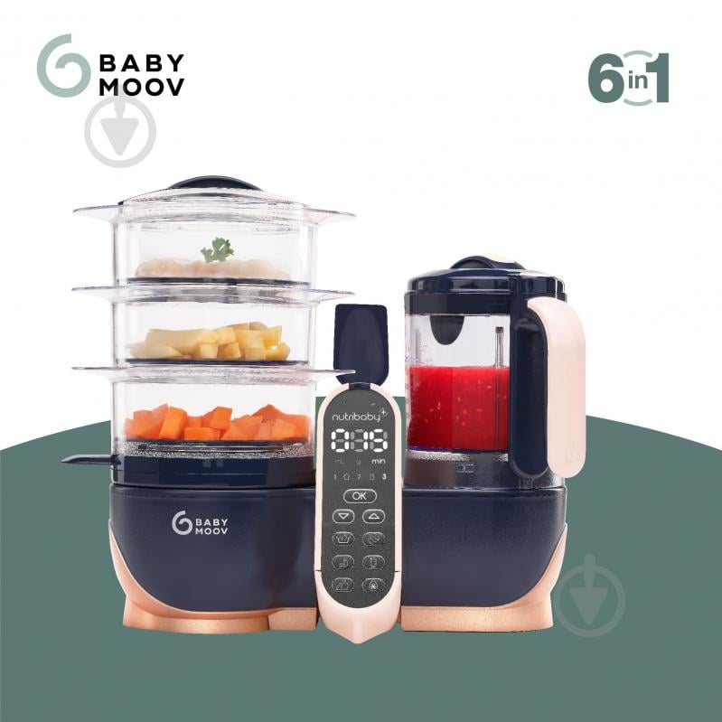 Блендер-пароварка Babymoov Nutribaby+ XL - фото 1