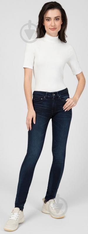 Джинсы G-Star RAW Midge Zip Mid Skinny Wmn D05281,8969-89 р. 25-32 синий - фото 4