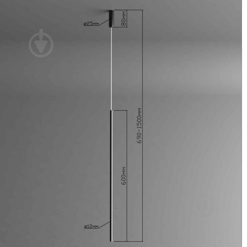 Светильник подвесной Emotion_20.13 2700К 3,5 Вт /MR11 черный SP12-P-R9005-W - фото 2 Светильник подвесной Emotion_20.13 2700К 3,5 Вт /MR11 черный SP12-P-R9005-W - фото 2