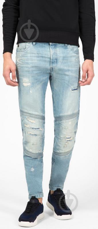 Джинсы G-Star RAW Motac Deconstructed 3D Slim D06154,8595-9402 р. 29-32 синий - фото 1