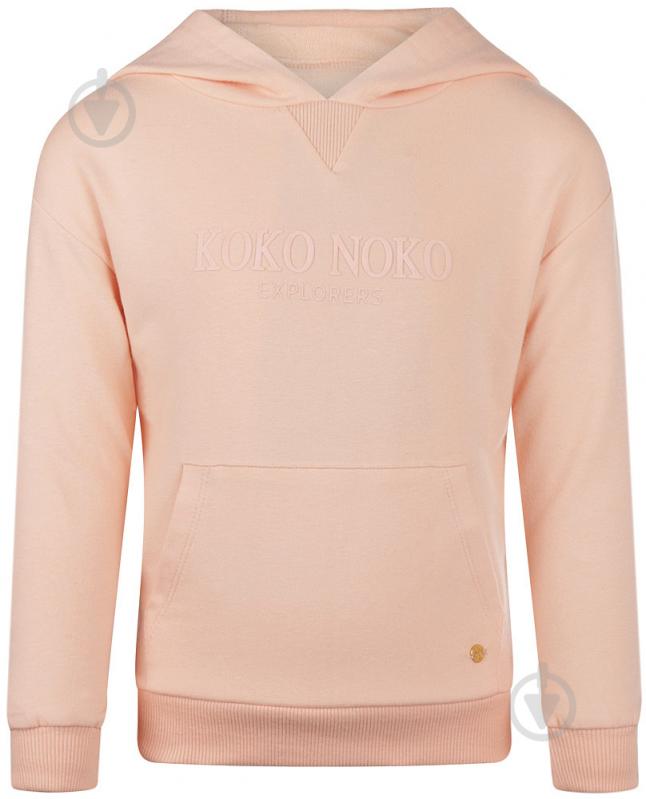 Худи для девочки Koko Noko р.110 pink R50967-37 - фото 1