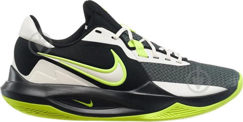 Кроссовки мужские Nike PRECISION 6 DD9535-009 р.47,5 черно-белые - фото 1