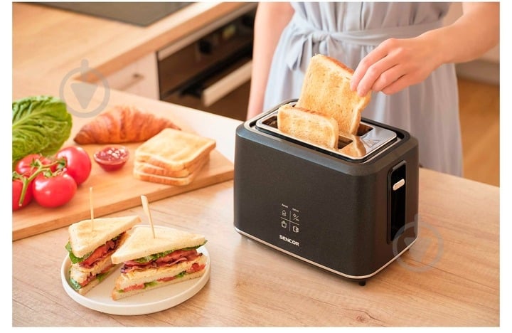 Тостер Sencor STS0600BK - фото 11