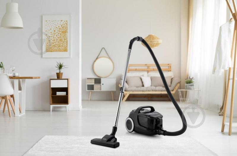 Пылесос Gorenje VCE01G4AEBK black - фото 10