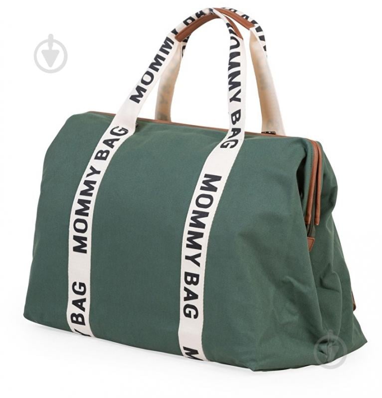 Сумка Childhome Mommy bag Signature canvas green (CWMBBSCGR) - фото 2