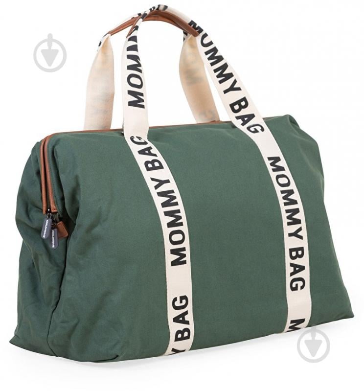 Сумка Childhome Mommy bag Signature canvas green (CWMBBSCGR) - фото 3