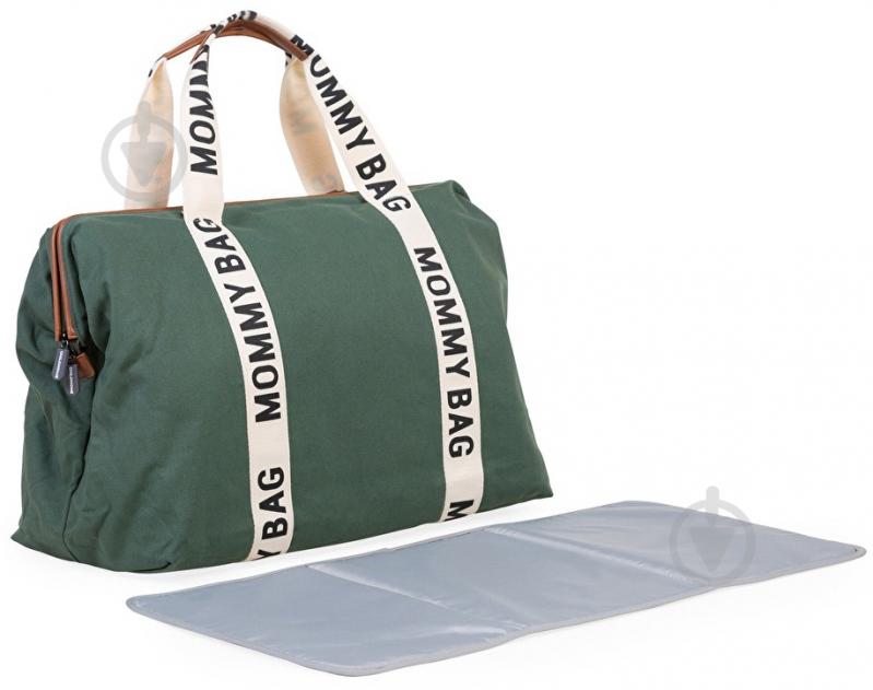 Сумка Childhome Mommy bag Signature canvas green (CWMBBSCGR) - фото 4