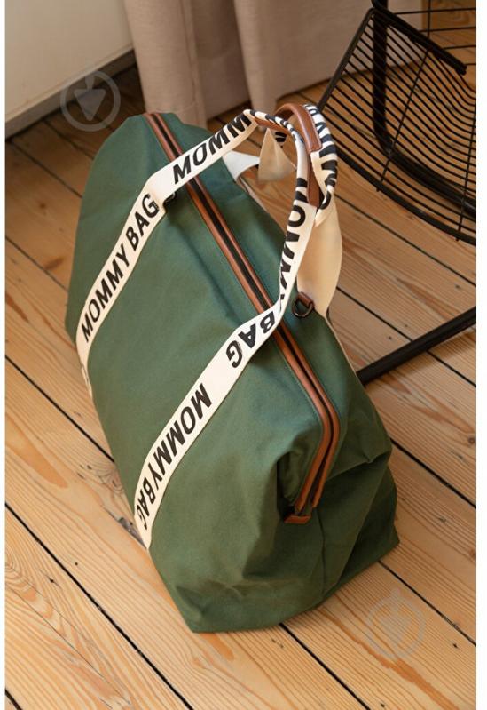 Сумка Childhome Mommy bag Signature canvas green (CWMBBSCGR) - фото 6