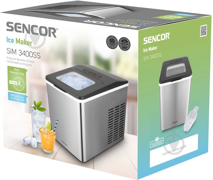Льодогенератор Sencor SIM3400SS - фото 10