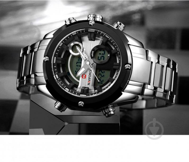 Наручные часы NaviForce SBW-NF9088 silver - фото 4 Наручные часы NaviForce SBW-NF9088 silver - фото 4