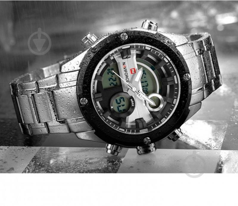 Наручные часы NaviForce SBW-NF9088 silver - фото 5 Наручные часы NaviForce SBW-NF9088 silver - фото 5