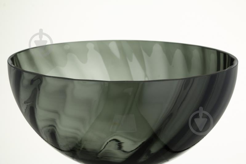 Ваза для фруктов Wrzesniak Glassworks Wisla Grey 14-4677A - фото 2